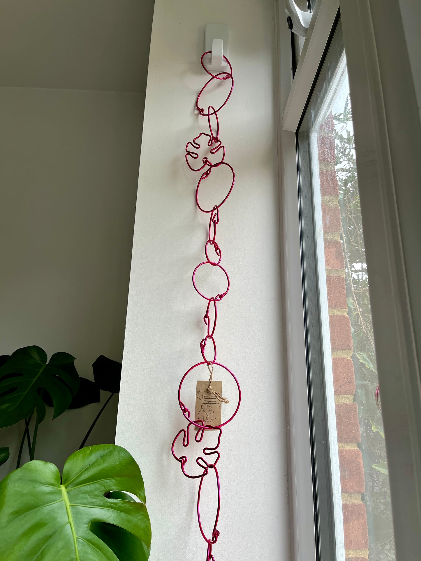 Chain Link Trellis – Aluminium Climbing Plant Support