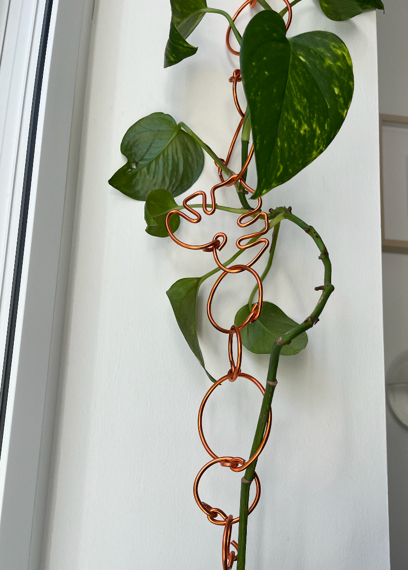 Chain Link Trellis – Aluminium Climbing Plant Support