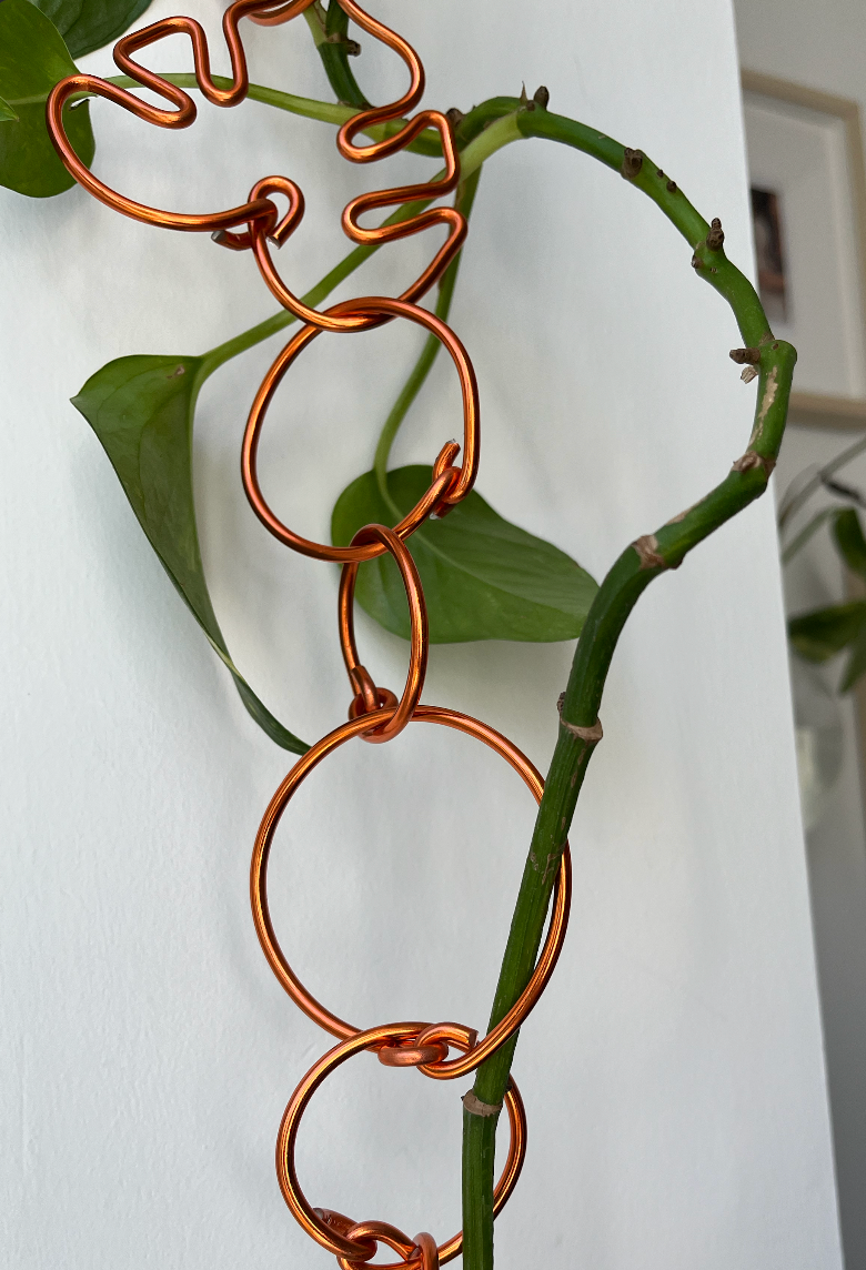 Chain Link Trellis – Aluminium Climbing Plant Support