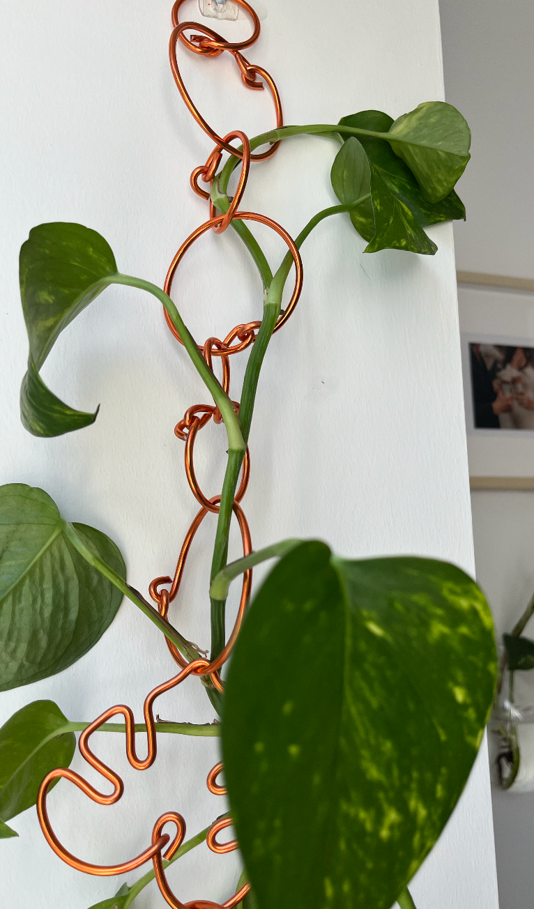 Chain Link Trellis – Aluminium Climbing Plant Support