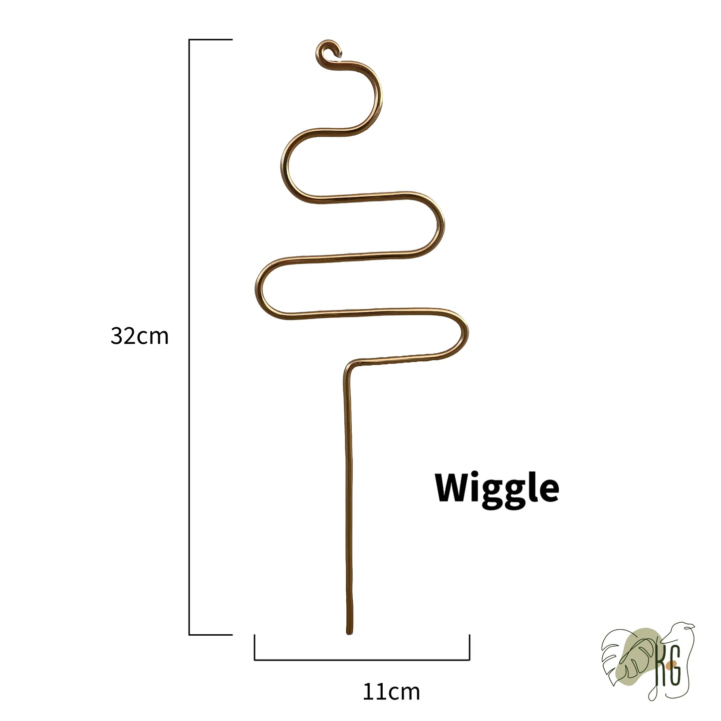 Wiggle Plant Stake
